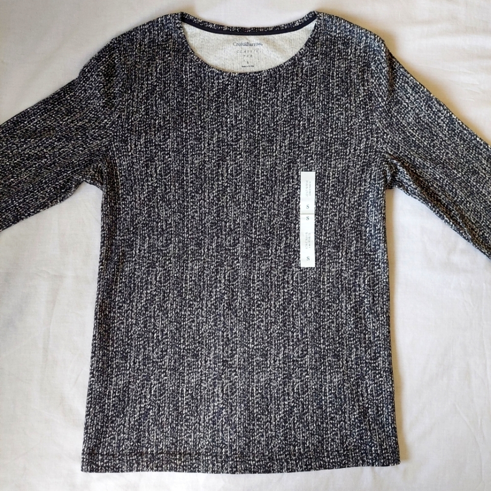 Croft & Barrow classic tee sizeS